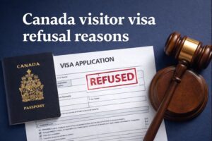 Canada visitor visa refusal reasons article featured image