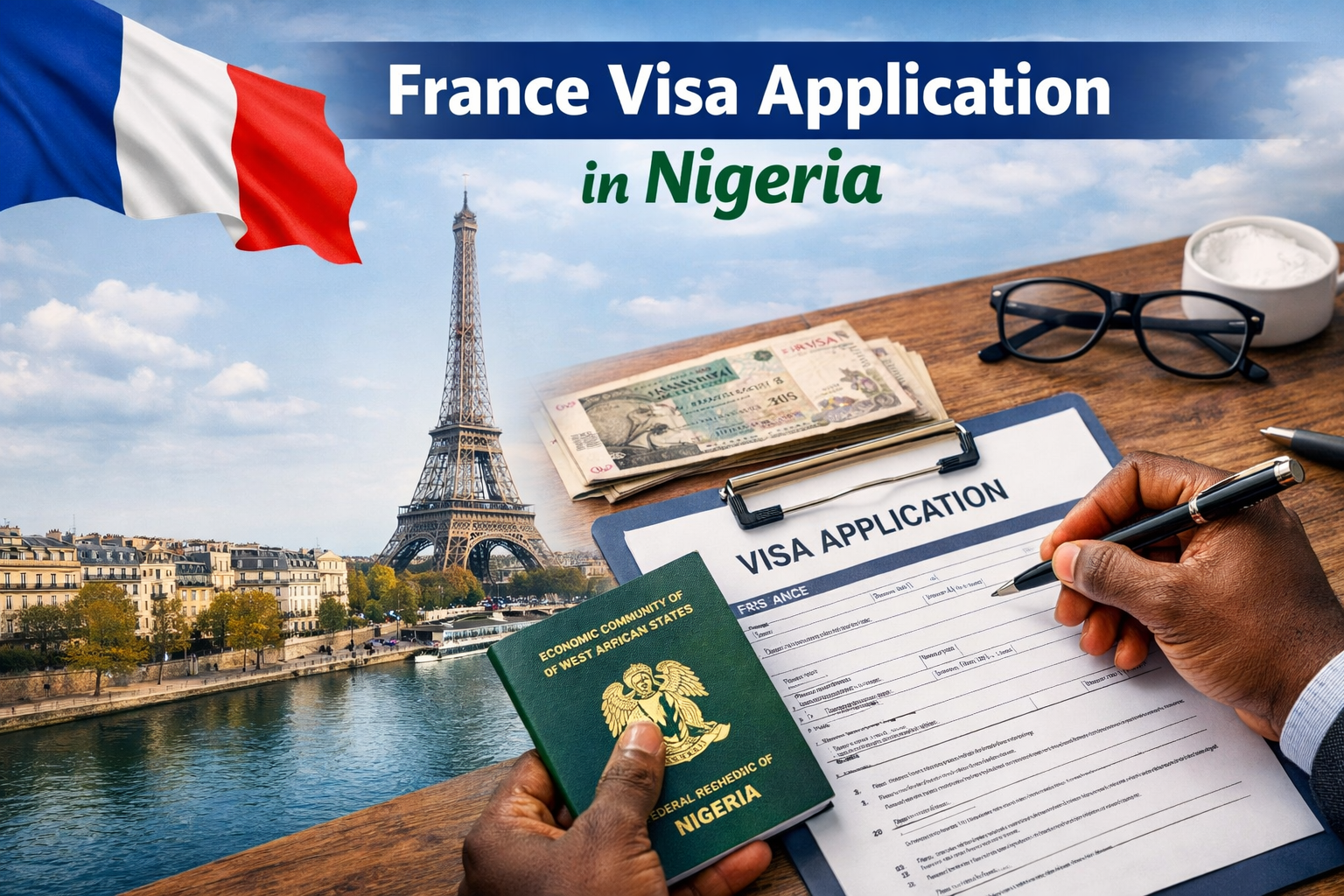 France visa application in Nigeria article featured image