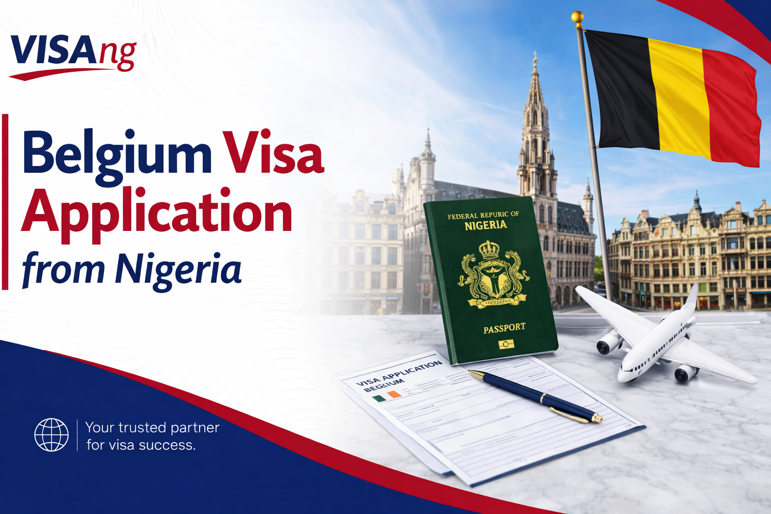 Belgium visa application from Nigeria featured image