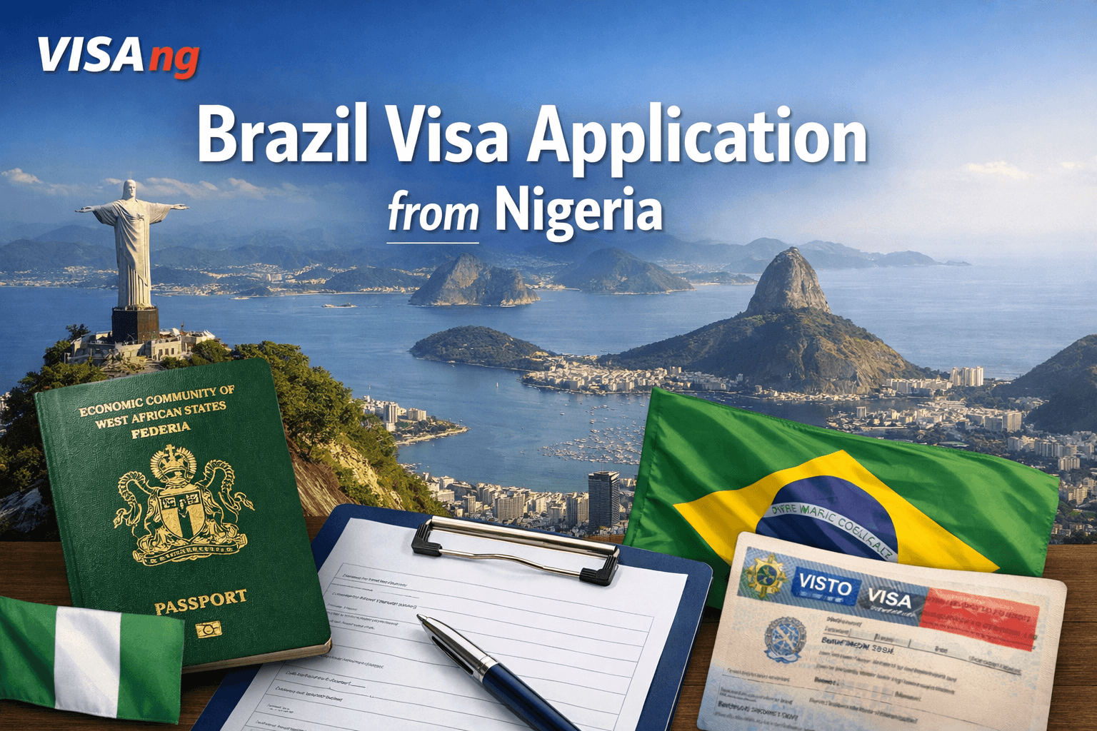 Brazil visa applicarion from Nigeria featured image