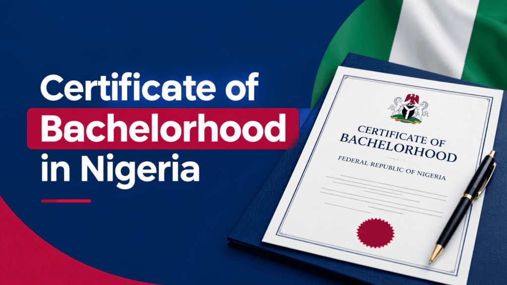 Certificate of bachelorhood in Nigeria featured image