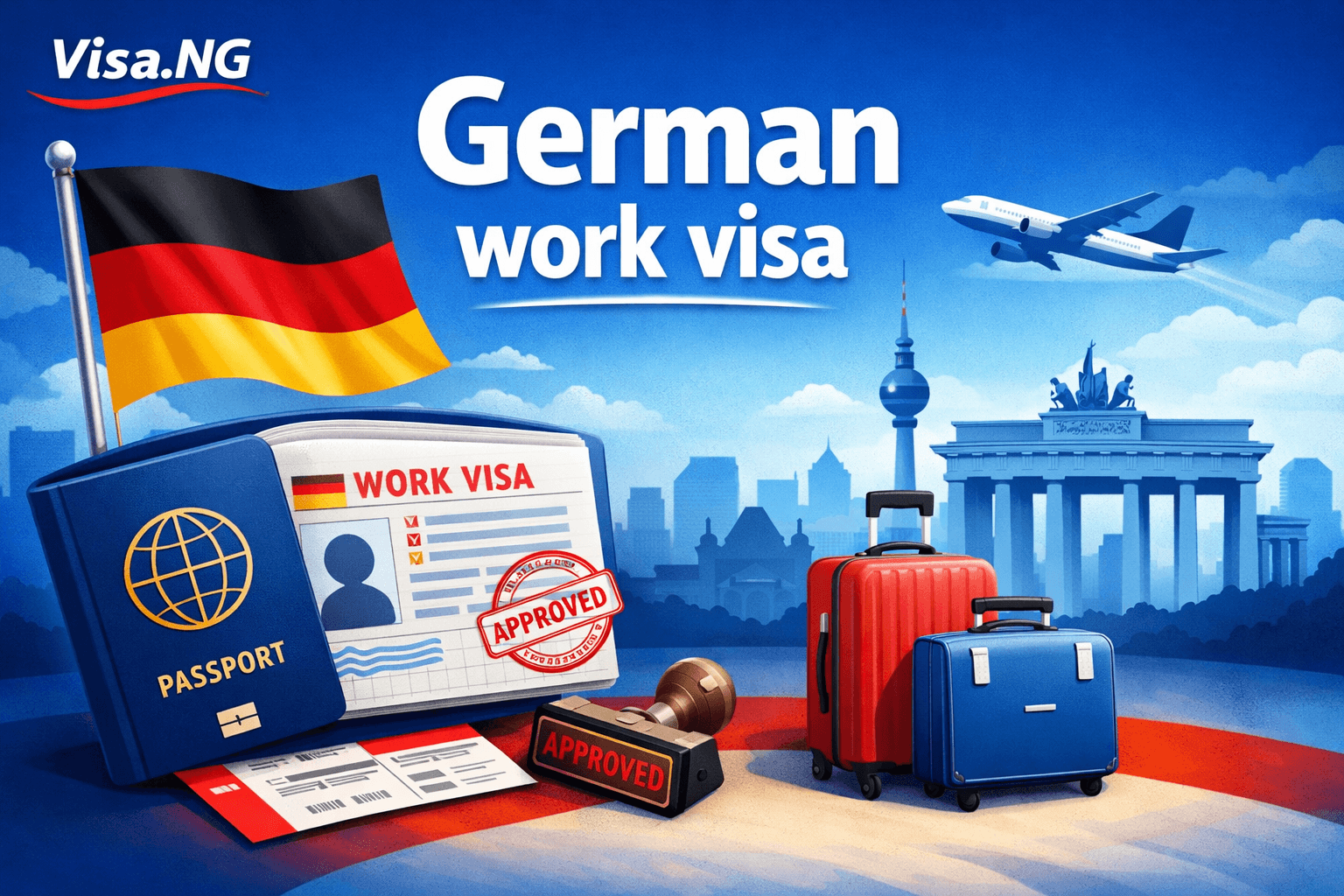 German work visa featured image