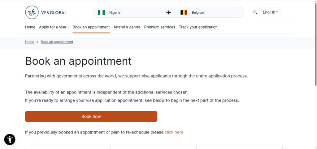 step 3 of the application of a Luxembourg student visa