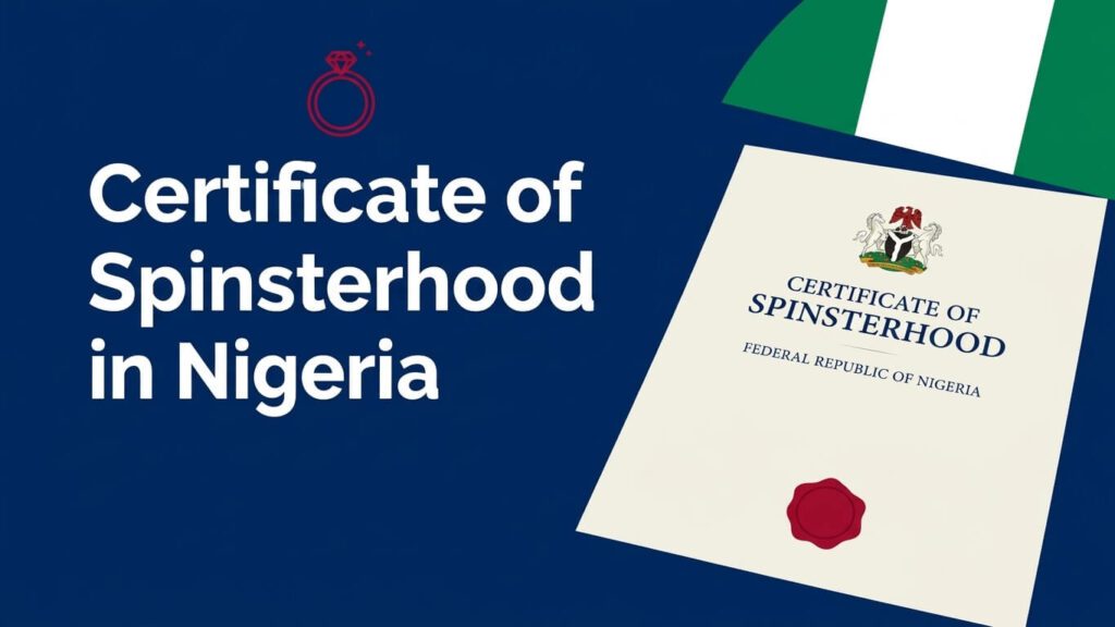 certificate of spinsterhood in Nigeria featured image